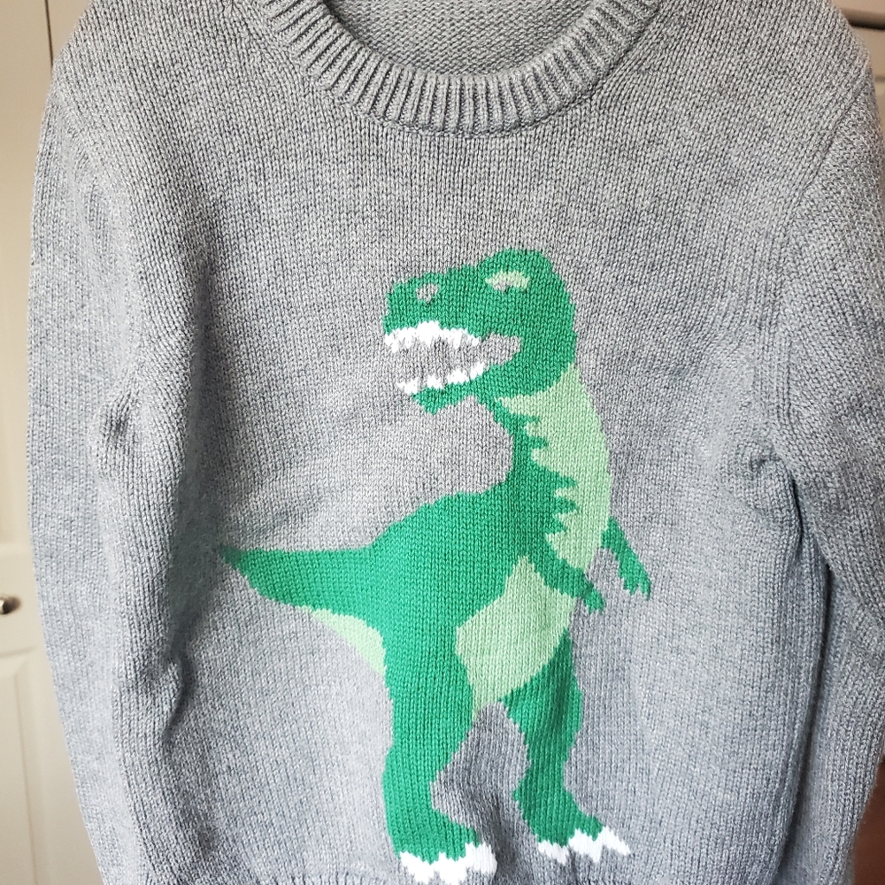 Crewcuts Dinosaur Sweater